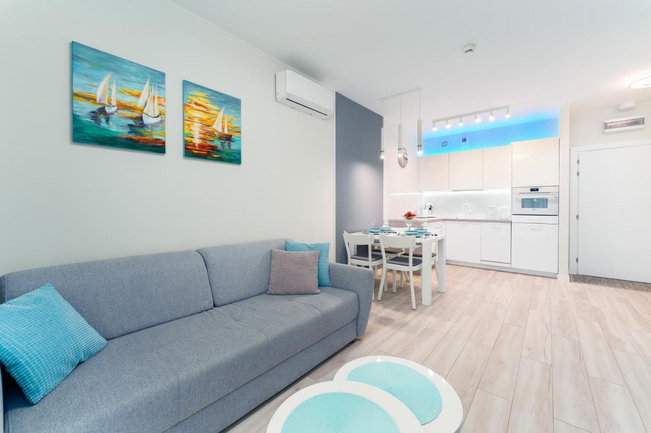 Apartament Z Widokiem Na Morze - Blekitna Perla By Perlowa Przystan Rent Sianozety Exterior foto