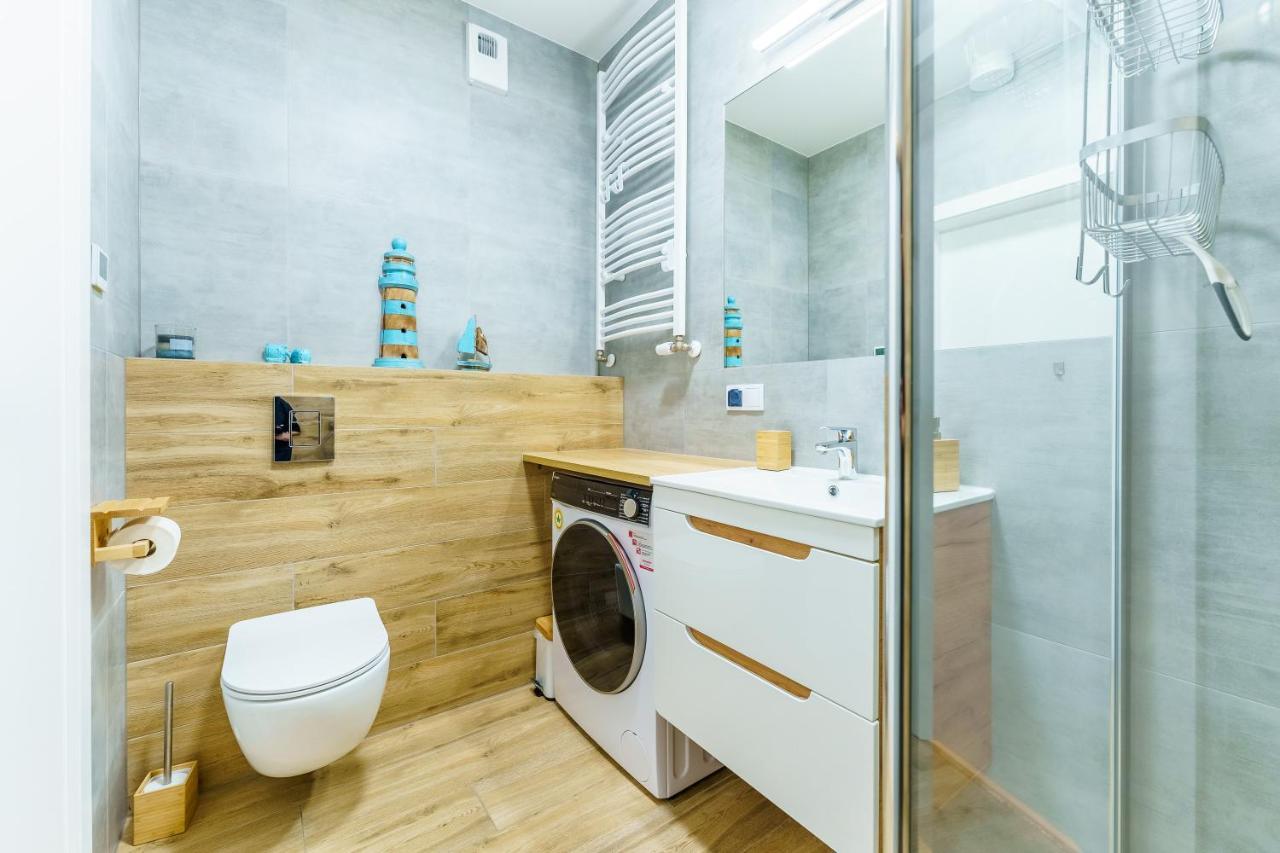 Apartament Z Widokiem Na Morze - Blekitna Perla By Perlowa Przystan Rent Sianozety Exterior foto